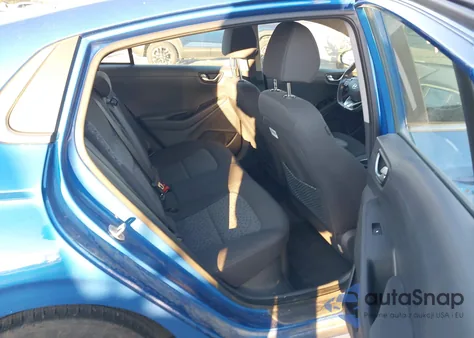 2017 Hyundai Ioniq Hybrid Sel from USA, damaged, VIN KMHC75LC1HU045752